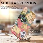 GEQCDBN Compatible with iPhone 17 Case, Trendy Cute Anime Girly Soft Slim TPU Shockproof Aesthetic Protective Phone Case Cover for Women Girls 6.1"