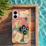 GEQCDBN Compatible with iPhone 17 Case, Trendy Cute Anime Girly Soft Slim TPU Shockproof Aesthetic Protective Phone Case Cover for Women Girls 6.1"