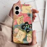 GEQCDBN Compatible with iPhone 17 Case, Trendy Cute Anime Girly Soft Slim TPU Shockproof Aesthetic Protective Phone Case Cover for Women Girls 6.1"