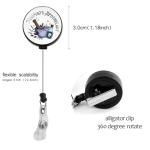 MAOFAED Anime Inspired Gift, Anime Theme Badge Reel for Fans, Manga Lovers Gift, Manga ID Holder, Animes Girl Gift (maoApothecary)