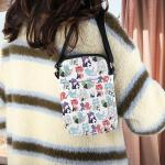 MNIGIU Funny Anime Character Crossbody Bag Anime Manga Inspirational Gift Reading Gifts Anime Lover Shoulder Bag