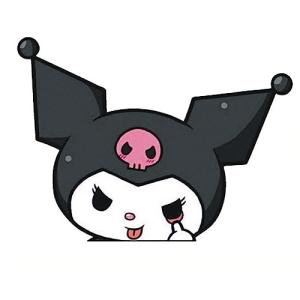 Anime Reflective Bumper Sticker - Kawaii Car Window Decals & Hood Decals