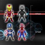 Anime Hero Figures Set - 6 Pack Collection