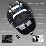 CHENGXiYANG Anime Luminous Backpack Waterproof.Cool Backpacks15.6 in Large capacity Laptopeight Backpack.with USBChargingHeadphones Port.Luminous Backpack.Security Lock