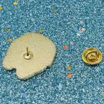 Cute Cat Chocolate Badge Pin - Cooperation Series - Enamel Lapel Pin - Plated Badge for Clothing, Bags, and Lanyards