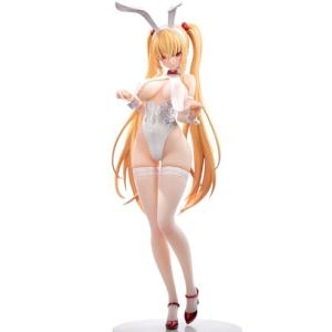 Wahohousee Anime Figures 18.11in 1/4 Scale Girl Figure with Tracking Eyes & Warm-Sensitive Paint, Cute Twintail Bunny Girl Figure PVC Collection Model, Anime Fans Desktop Decoration Gift for Adult