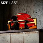 Samurai Champloo Pin samurai champloo enamel pins samurai champloo decor samurai champloo decal anime enamel pins (Orange)