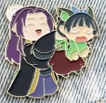The Apothecary Diaries Maomao Mao Mao Jinshi Jin Shi Anime Manga 1.6" Enamel Pin Badge