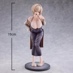 QAHEART Anime Illustration Erin-can Figures Original Painting Erin can Action Figure Statue Figurine Cartoon Girl Model Statue 7.48in