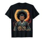 Afro Samurai Anime Bushido Warrior T-Shirt