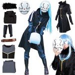 Rimuru Cosplay Costume Full Set - Black
