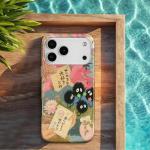 GEQCDBN Compatible with iPhone 17 Pro Case, Trendy Cute Anime Girly Soft Slim TPU Shockproof Aesthetic Protective Phone Case Cover for Women Girls 6.3"