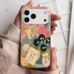 GEQCDBN Compatible with iPhone 17 Pro Case, Trendy Cute Anime Girly Soft Slim TPU Shockproof Aesthetic Protective Phone Case Cover for Women Girls 6.3"