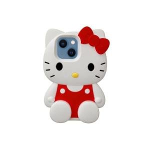 CLQLC Anime Cat Soft Silicone Case for iPhone 13/14/15,Fashion Kawaii Soft Silicone Animal tective Gel Shockof Gel Back Cover