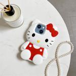 CLQLC Anime Cat Soft Silicone Case for iPhone 13/14/15,Fashion Kawaii Soft Silicone Animal tective Gel Shockof Gel Back Cover