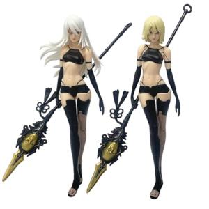 MABAIUDE A2 Figure A2 Statue, 18cm Standing Pose A2yorha Figurine Anime No.2 Type A Figure Model 1/7 Scale Desktop Figures Collectible Decoration Gifts for Fans