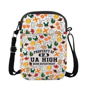 G2TUP Anime Lover Crossbody Bag Anime Character Gifts Anime Shoulder Bag Manga Gift (1-A)