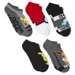 Pokemon Men's 5 Pack No Show Ankle Socks