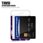 TJIUSI Anime Badge Holder with Retractable Reel Silly Name Tag Card Holder Anime ID Badge Retractable Clip with Funny Alligator Clip for Nurses Student Teacher Women Men