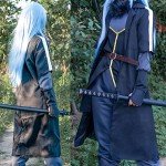 Rimuru Cosplay Costume Full Set - Black
