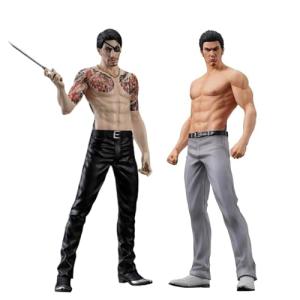 MABAIUDE Kazuma Kiryu Figure Statue - 1/7 Scale Anime Game Figurine Kiryu Kazuma Figure - Standing Pose Desktop Figures Collectibles Gifts for Fans 6.69 Inch