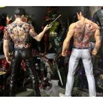 MABAIUDE Kazuma Kiryu Figure Statue - 1/7 Scale Anime Game Figurine Kiryu Kazuma Figure - Standing Pose Desktop Figures Collectibles Gifts for Fans 6.69 Inch
