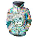 Gojo Satoru Hoodie Costume Cosplay Sweatshirt Sweater 3D Novelty Hooded Pullover for Men Women