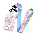 Cinnamoroll Kawaii Lanyard with ID Holder