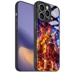 Akatxezy Anime Manga Design Phone Case for iPhone 17 Pro Max, Shockproof Protective Silicone Cover