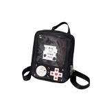 AWXZOM cute Ita Backpack Fashion Gameboy Style itabag 3 way bag Kawaii Backpack pin display backpack ita bag backpack cute backpack