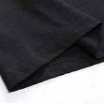 Anime Unisex T-Shirts Men Women Cotton Tees Top Black