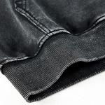 BNNNRNJA Unisex Anime Washed Hoodie Cosplay Costume Men Vintage Sweatshirts Long Sleeve Casual Hooded Pullover for Women(XXL,Black-A)