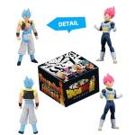 Anime Super Hero Action Figures Set, Collectible Warrior Figurines, 7.8Inch Energy Style Character Models for Display, Party Favors & Gift Collection (6PCS)