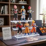 Anime Super Hero Action Figures Set, Collectible Warrior Figurines, 7.8Inch Energy Style Character Models for Display, Party Favors & Gift Collection (6PCS)