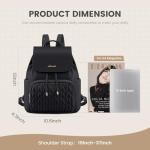 LOVEVOOK Mini Backpack for Women,Small Backpack Purse for Travel Work Cute Backpack Daypack With Anti-theft Pocket Mini Bag for Daily College Shopping