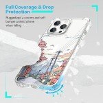 Cute Anime Clear Phone Case for iPhone 13 Pro