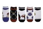 One Piece Lowcut Socks (5 Pair) - Luffy - Fits Ladies Shoe Size 4-10