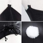 Womens Bunny Costume Girl Suit Senpai Cosplay Anime Role Costume One Piece Bodysuit Removable Padded with Stockings Set(2XL)