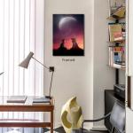 Framed Anime Demon Slayor Poster For Kids Room Bedroom Wall Decor-Anime Lovers Posters Canvas Art Print Manga Picture For Teen Fans Girls And Boys Birthday Gifts