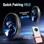 Smart Digital Display Badge with LED Pixel Screen - Interactive E-Badge Anime Pinsfor Backpacks, Digital Photo, Video & Name Tag Display - Ideal Electronic Gift for Anime Fans