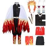 Buyoem Anime Cosplay Costumes Adult Halloween Cosplay Cloak Kimono Outfit With Earring