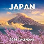 Japan Wall Calendar 2026 | Wall Calendar Featuring Stunning Scenic Views of Japan – Monthly Japanese Calendar with Iconic Landscapes 12" x 24”