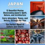 Japan Wall Calendar 2026 | Wall Calendar Featuring Stunning Scenic Views of Japan – Monthly Japanese Calendar with Iconic Landscapes 12" x 24”