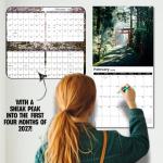 Japan Wall Calendar 2026 | Wall Calendar Featuring Stunning Scenic Views of Japan – Monthly Japanese Calendar with Iconic Landscapes 12" x 24”