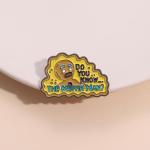 LUKGELYAM Cute Enamel Pins Cartoon Lapel Pin Brooch Badge for Backpack Jackets Funny Tiger Pins for Gift Anime Enamel Pin for Clothing Hat Decoration