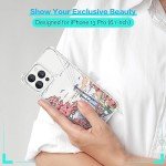 Cute Anime Clear Phone Case for iPhone 13 Pro