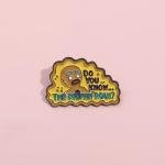 LUKGELYAM Cute Enamel Pins Cartoon Lapel Pin Brooch Badge for Backpack Jackets Funny Tiger Pins for Gift Anime Enamel Pin for Clothing Hat Decoration