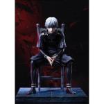 YLQANONG Kaneki Ken Figures Kirishima Toka Anime Figure Statues Interchangeable Heads Ken Kaneki Anime Action Figurine for Fans 7.28IN