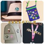 AAVEDGE Funny Enamel Pins, Lapel Hat Pins for Backpacks, HEY YOU DROP THIS Brain Cartoon Cool Bedge, Anime Brooches for Lanyard, Bags, Hats, Caps, Clothes, Vest, Jackets.