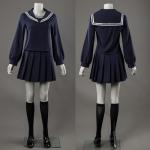 Cosfun Women's Cosplay Costume Full Outfits Sailor Uniform Suit Upgraded Ver (X-Small)